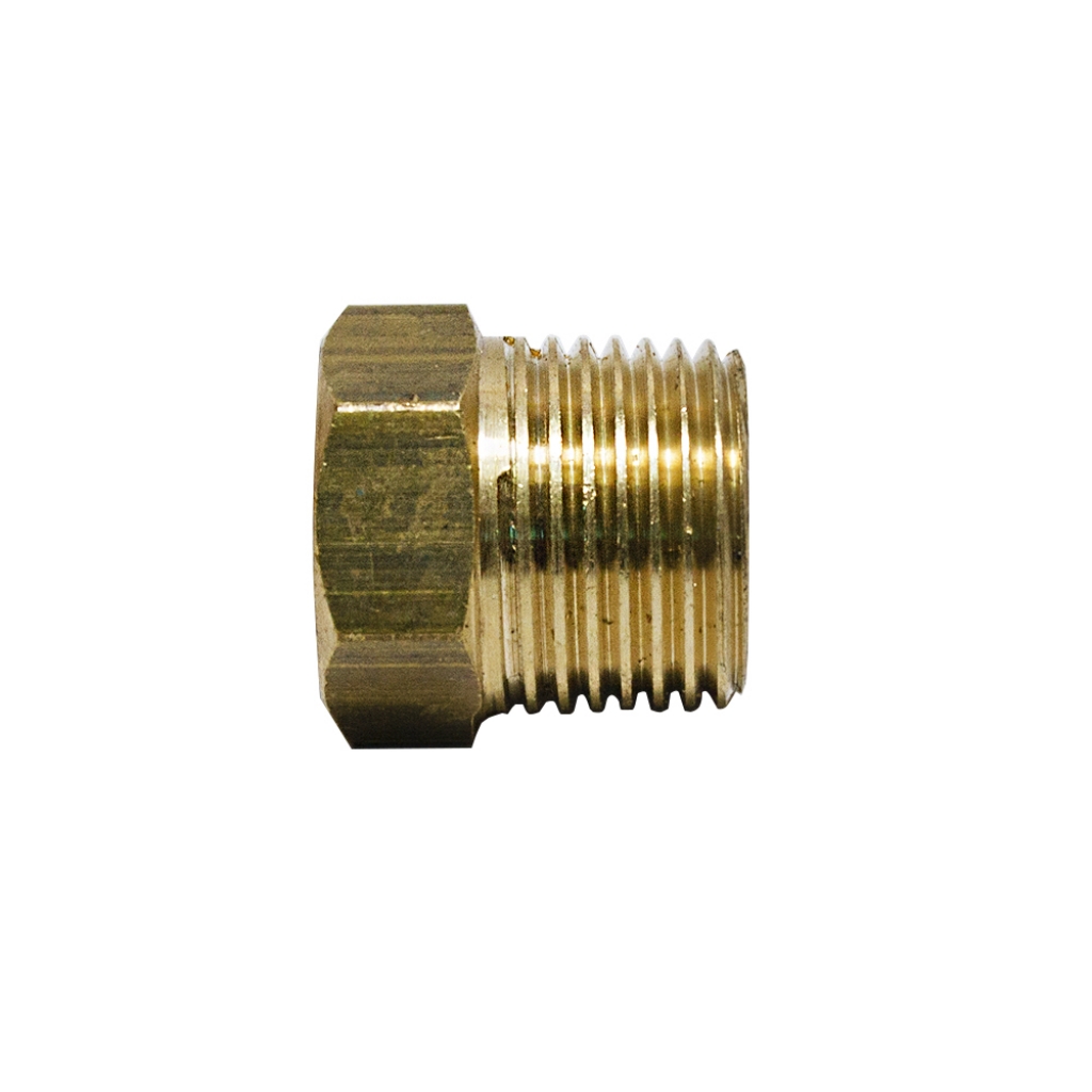 Tampão latão macho 3/8 npt jpf 837