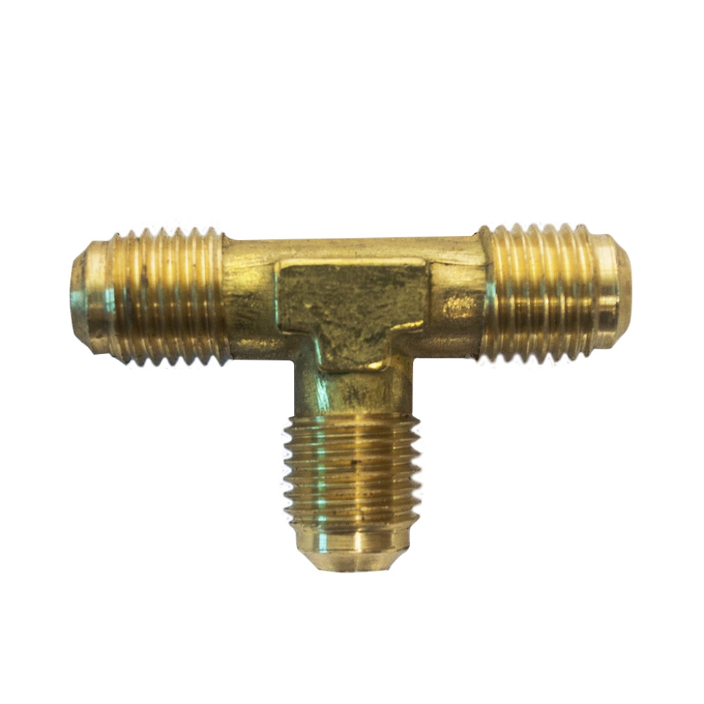 TEE LATÃO 1/8 NPT X 1/8 NPT X 1/8 NPT