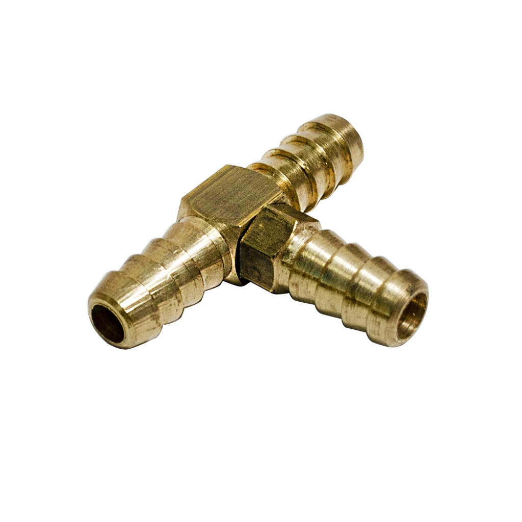 TEE LATÃO 3/8 BM X 3/8 BM X 3/8 BM
