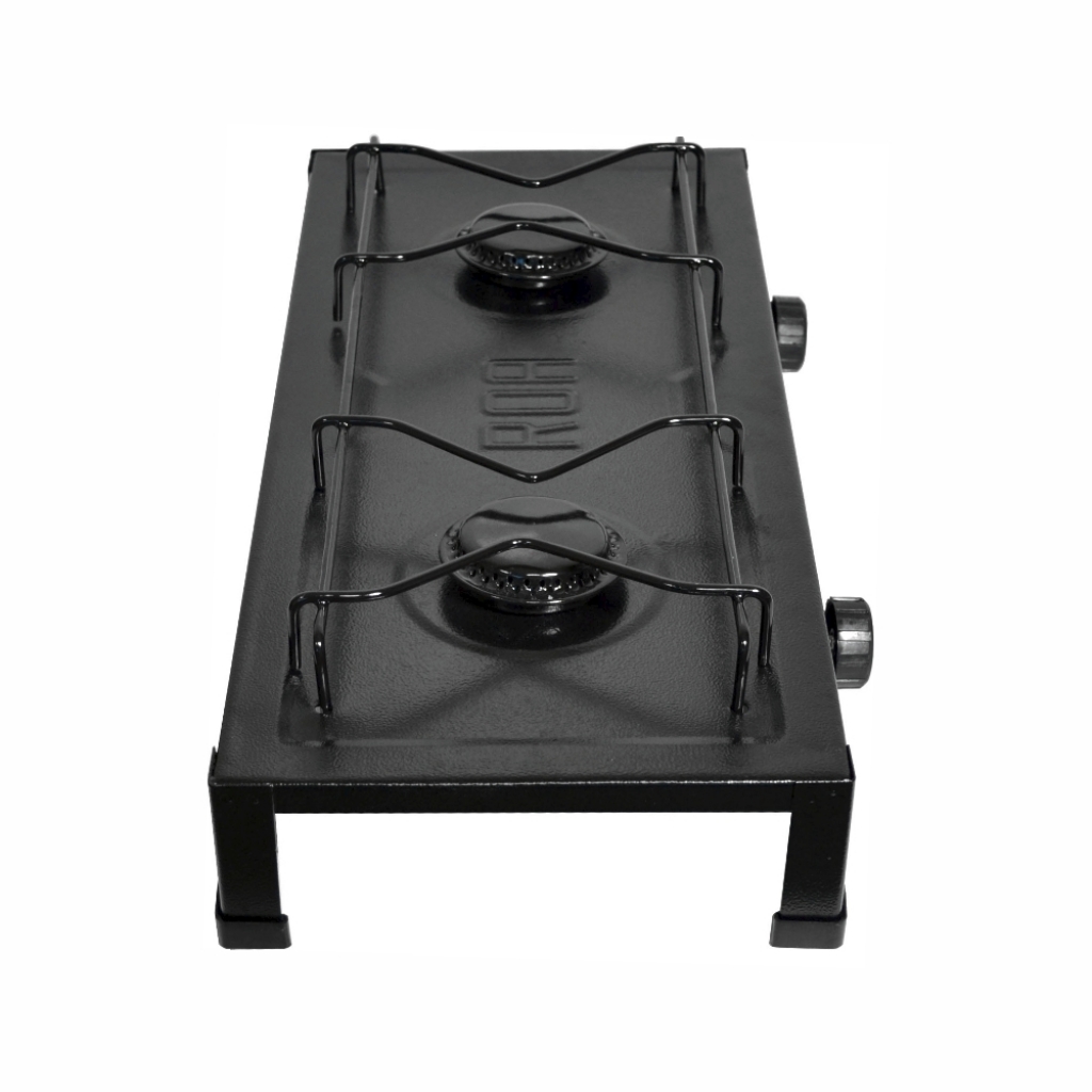 FOGÃO 2B GENESIS BAIXA PRESSÃO PRETO